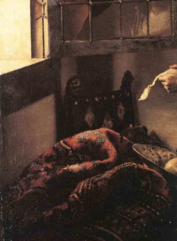 Girl Reading a Letter at an Open Window (detail) e, VERMEER VAN DELFT, Jan